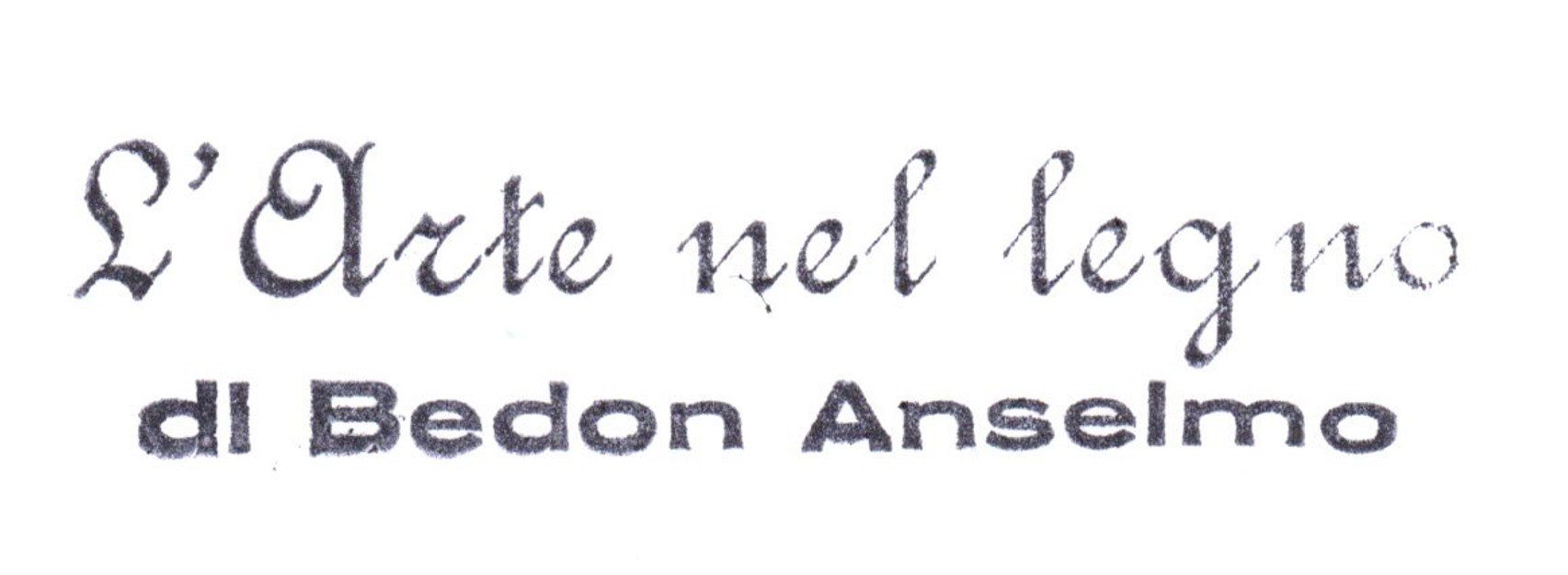 Logo l' Arte nel legno di Bedon Anselmo